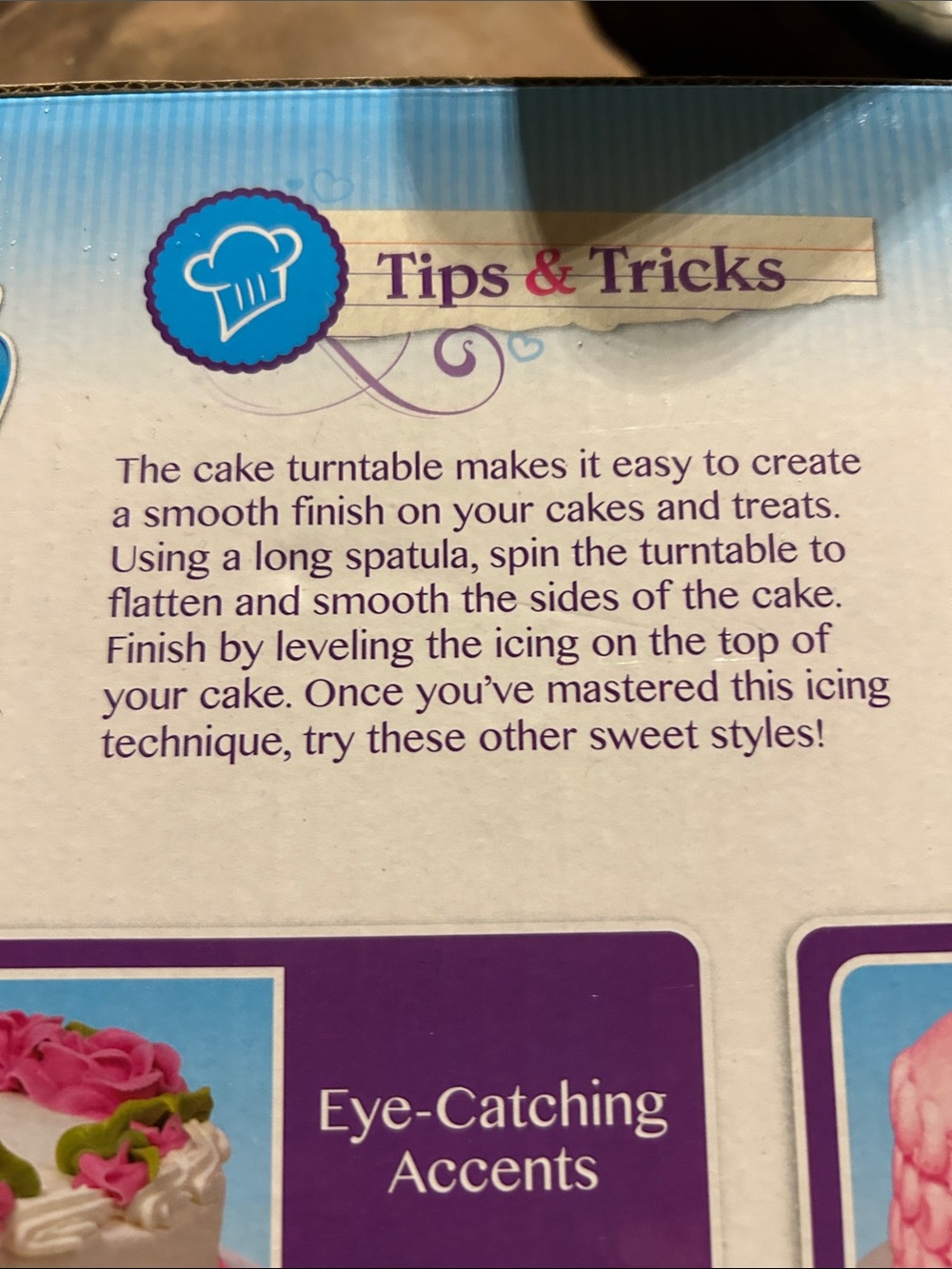 Pink Round Cake Turntable - Picture 4 of 4